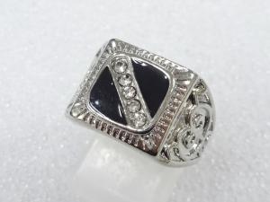 エナメル　クリスタル　指輪(17号)